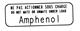 Amphenol Tuchel N07 045 0001 L